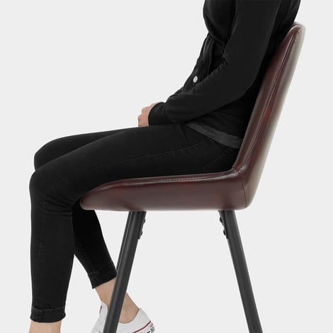 Forse Stool Brown Seat Image