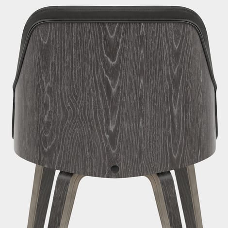 Fusion Wooden Chair Charcoal Seat Image