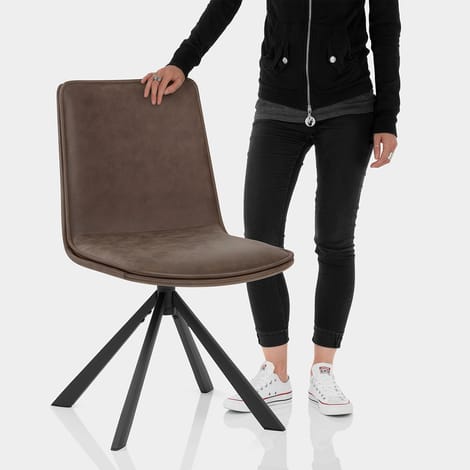 Genesis Dining Chair Brown Features Image