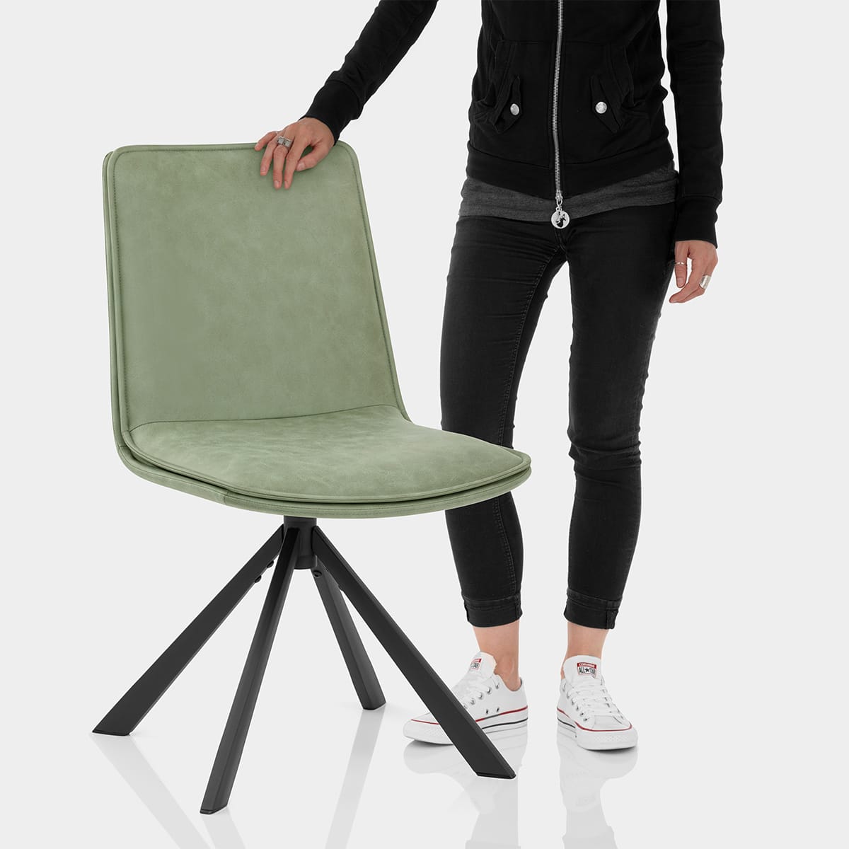 Genesis Dining Chair Green Features Image