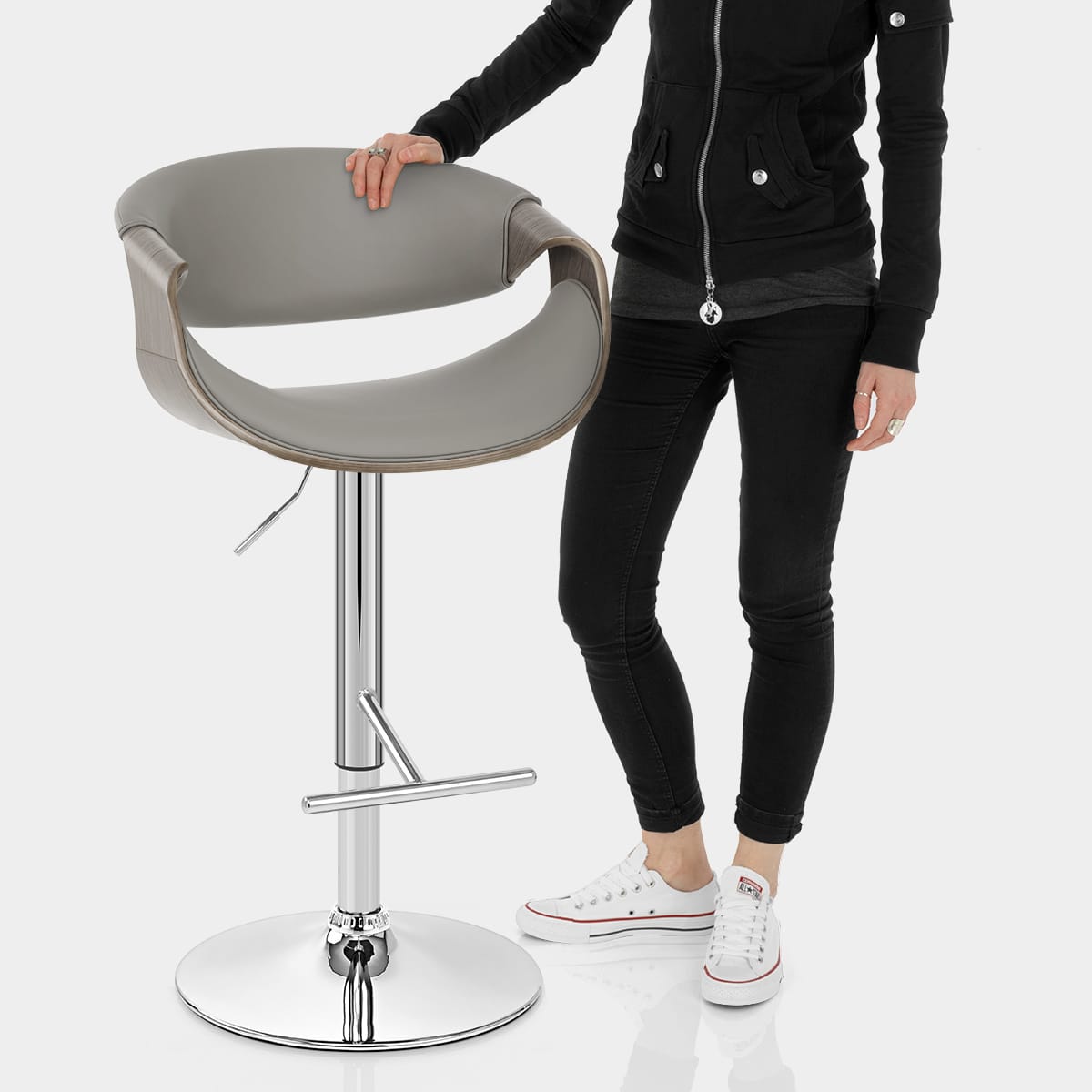 Georgia Stool Grey Features Image