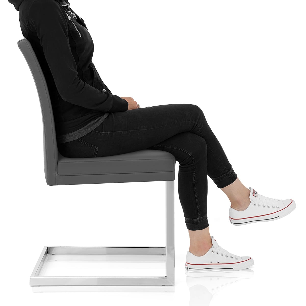 Jade Dining Chair Grey Frame Image