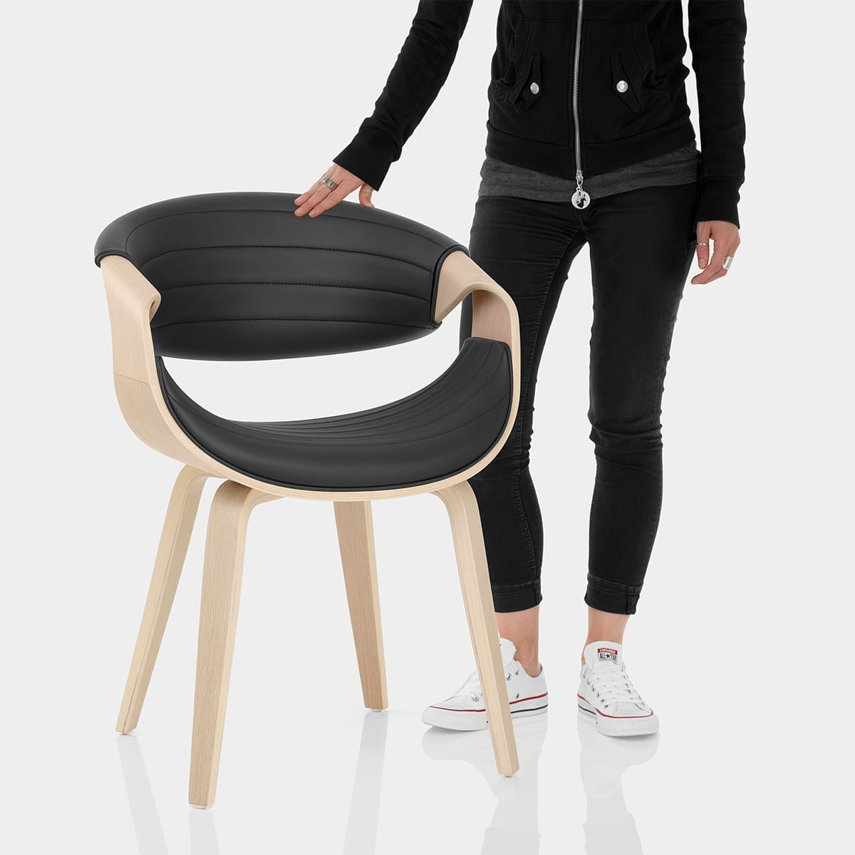 Jefferson Dining Chair Black Features Image