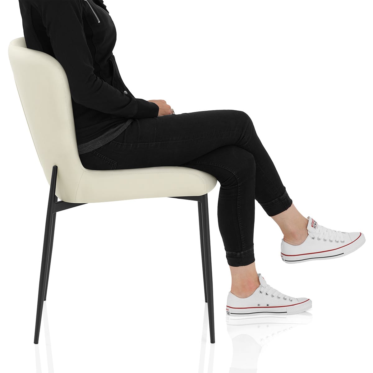 Jess Dining Chair Cream Frame Image