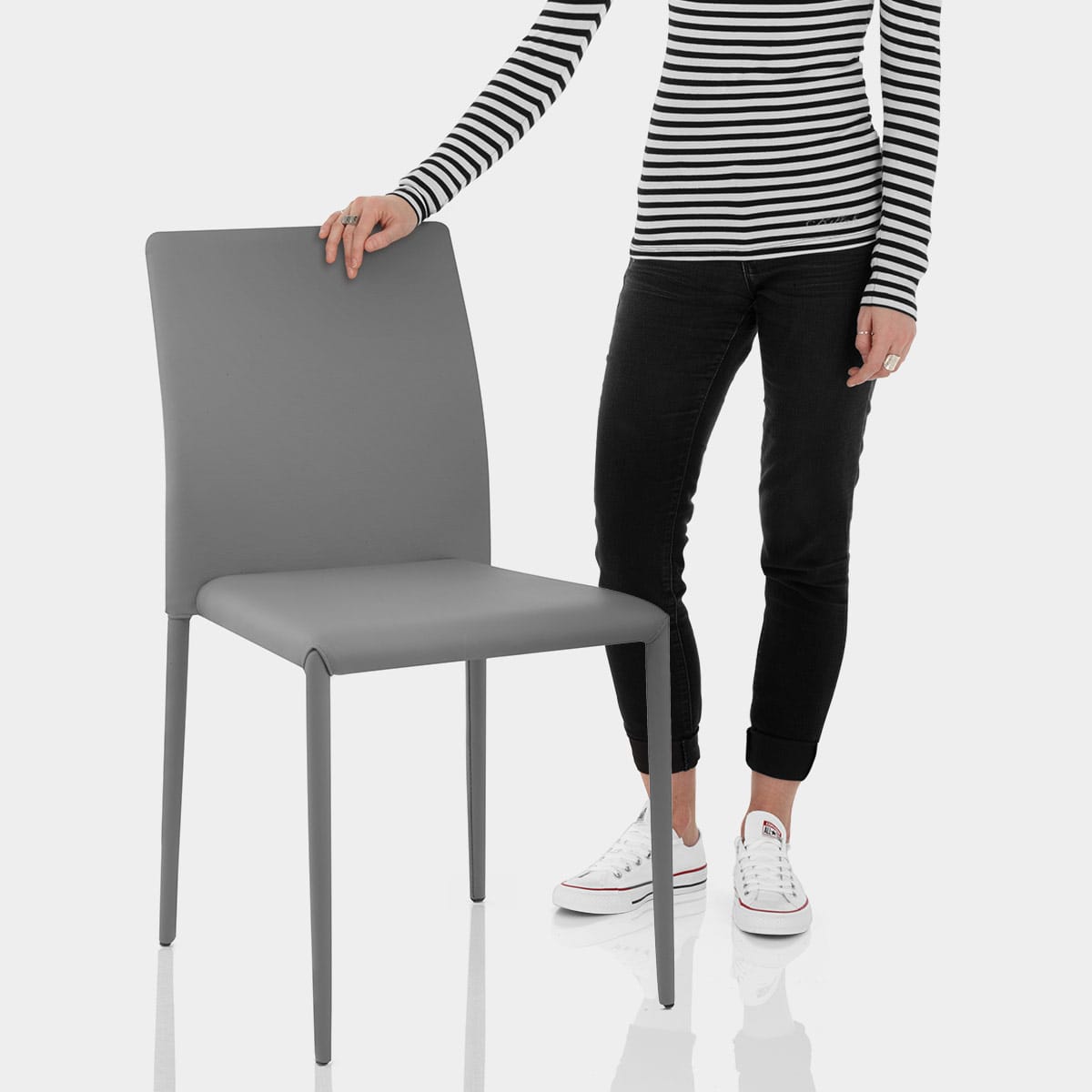 Joshua Dining Chair Grey Features Image