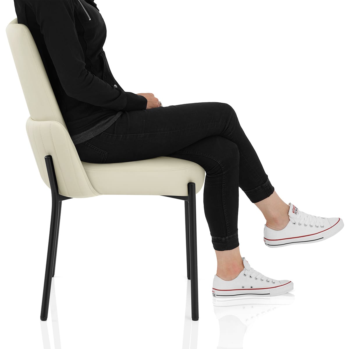 Juno Dining Chair Cream Frame Image