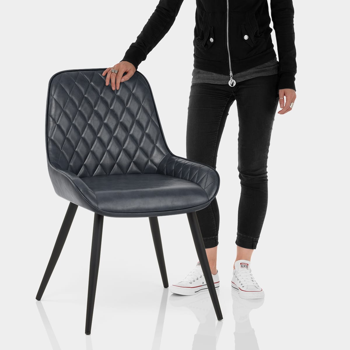 Lincoln Chair Antique Slate Features Image