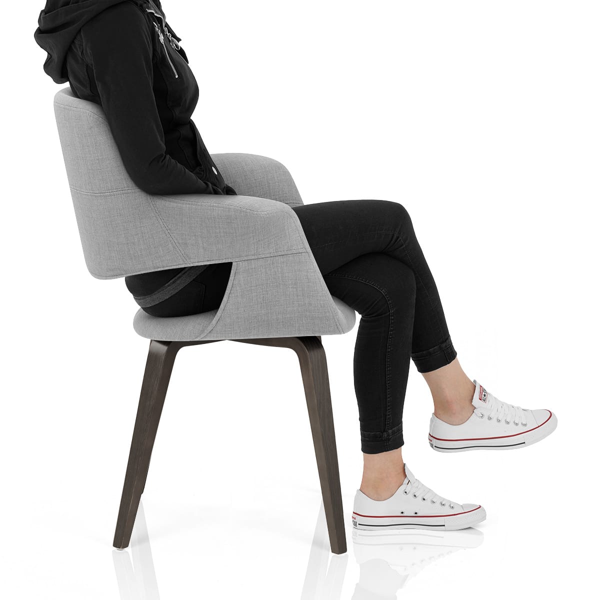 Lloyd Dining Chair Light Grey Frame Image