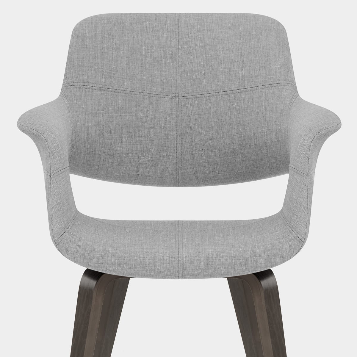 Lloyd Dining Chair Light Grey Seat Image