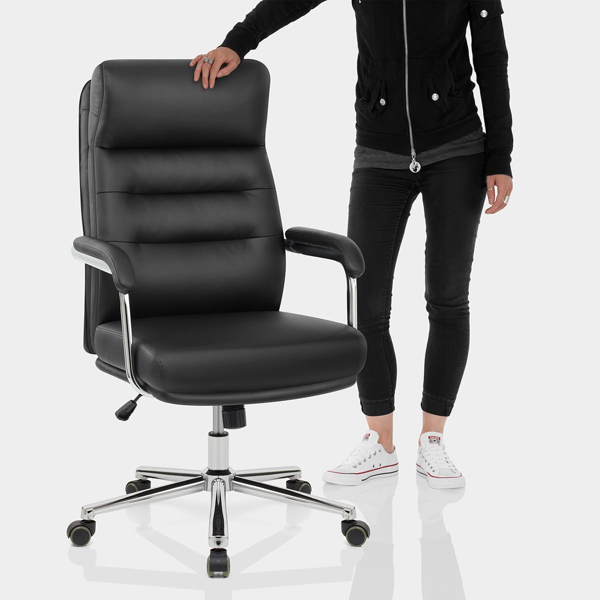 Lyon Office Chair Black Features Image