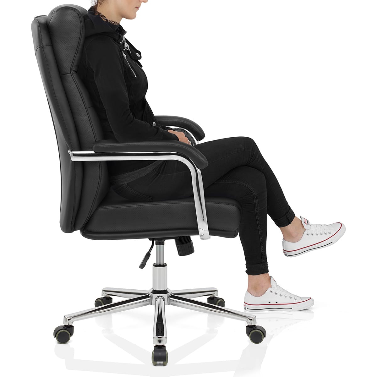 Lyon Office Chair Black Frame Image