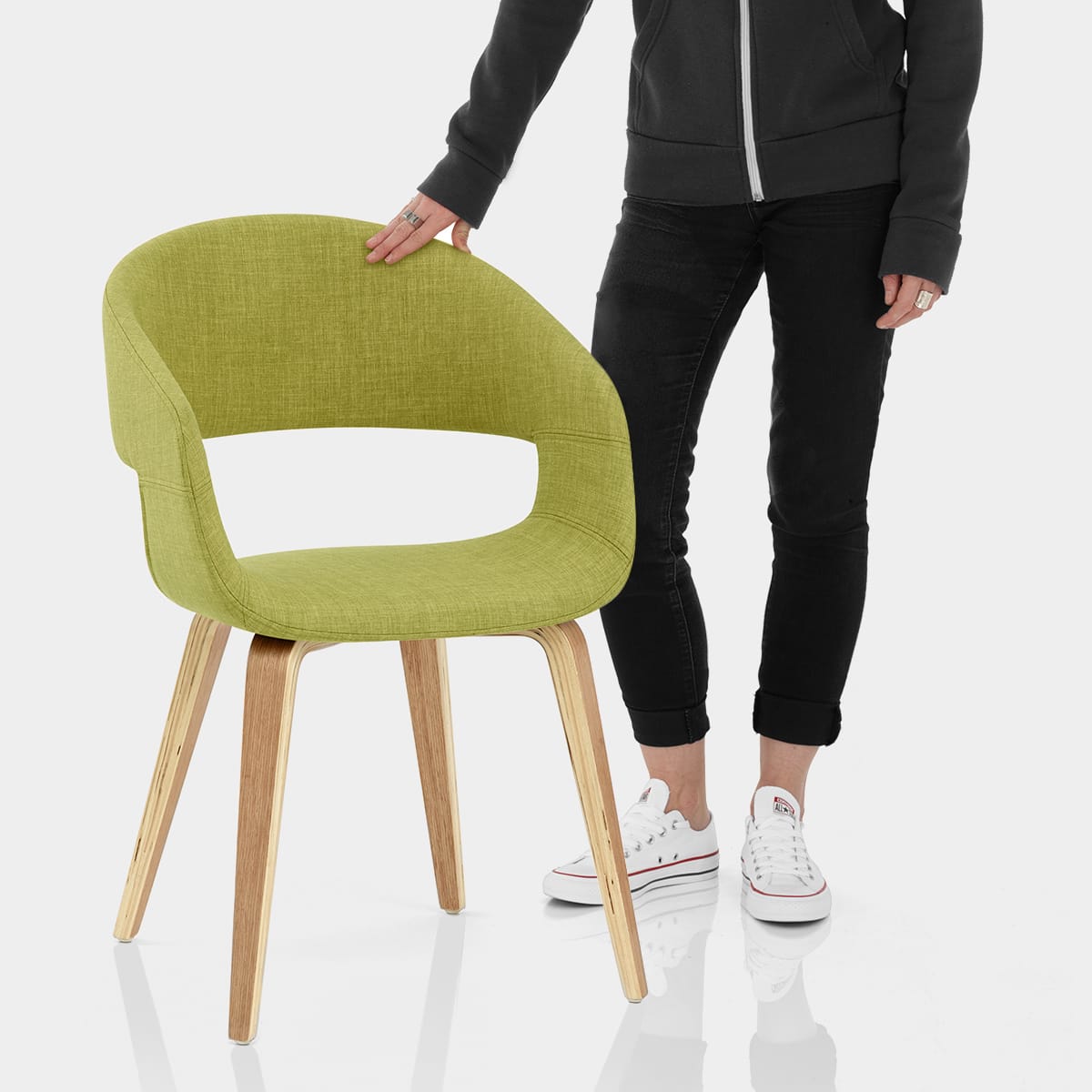 Marcus Dining Chair Green Features Image