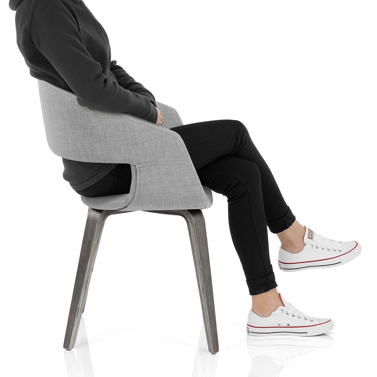 Marcus Dining Chair Light Grey Frame Image