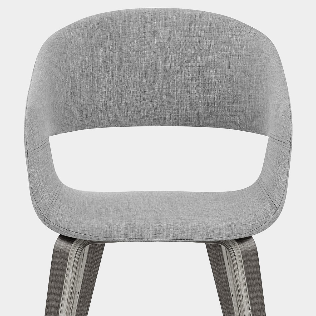 Marcus Dining Chair Light Grey Seat Image