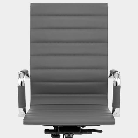 Metro Office Chair Grey Seat Image