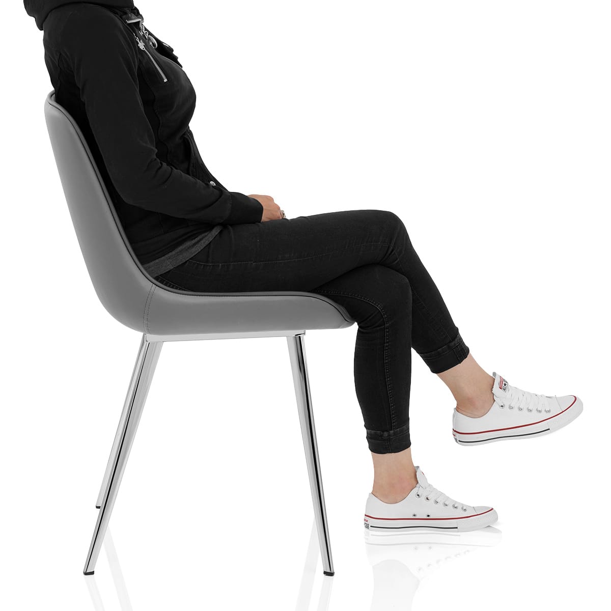 Milano Dining Chair Grey Frame Image