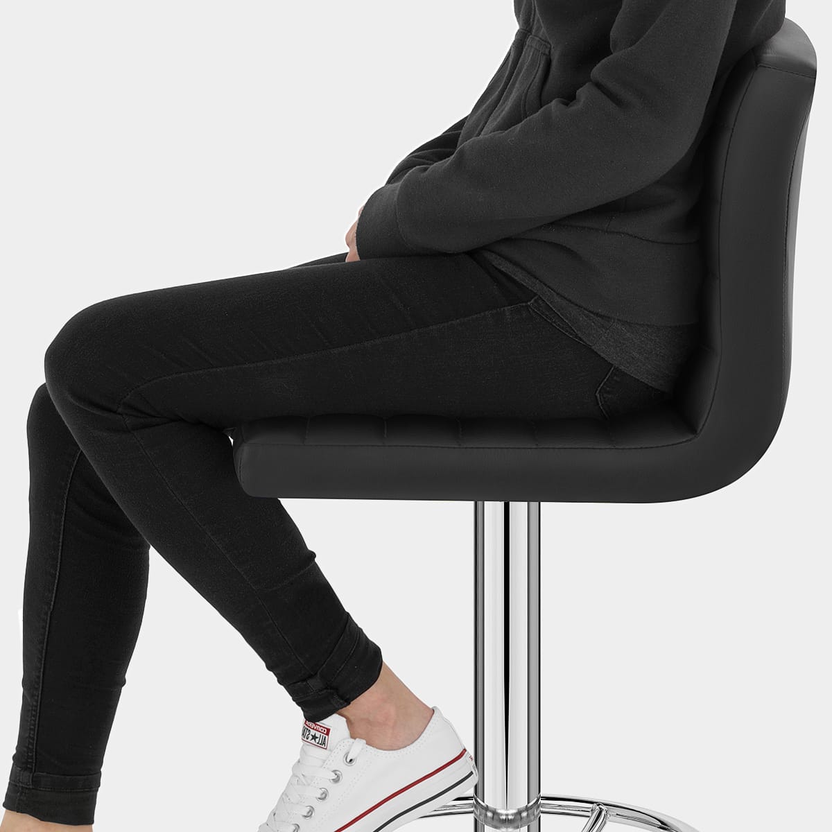 Mint Bar Stool Black Seat Image