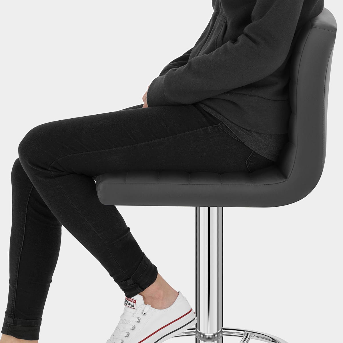 Mint Bar Stool Grey Seat Image