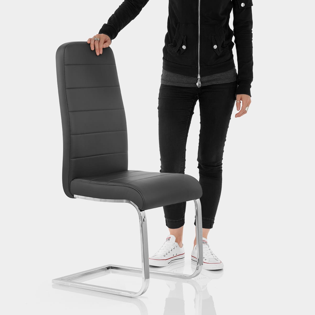 Monet Dining Chair Black Features Image