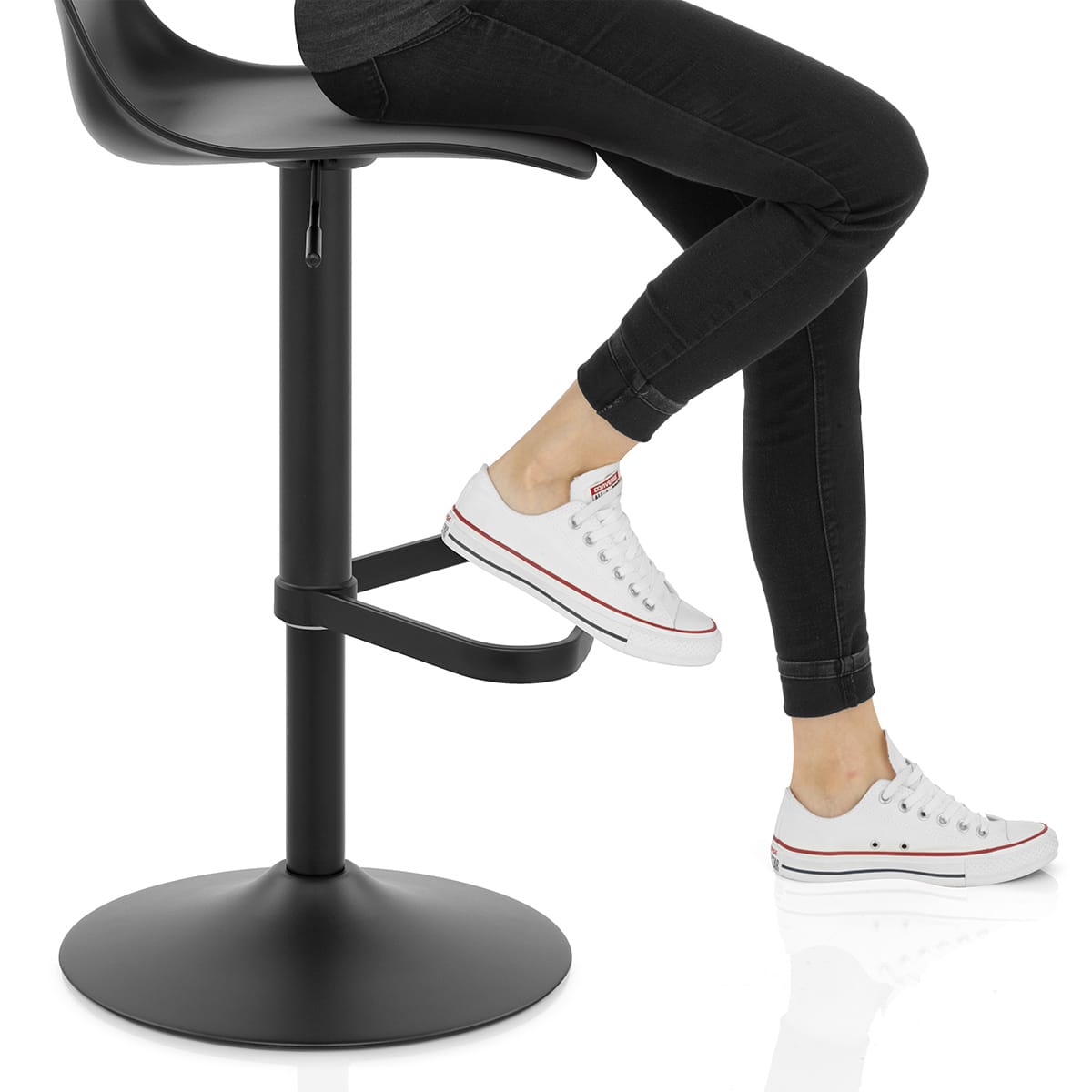 Nero Bar Stool Black Frame Image