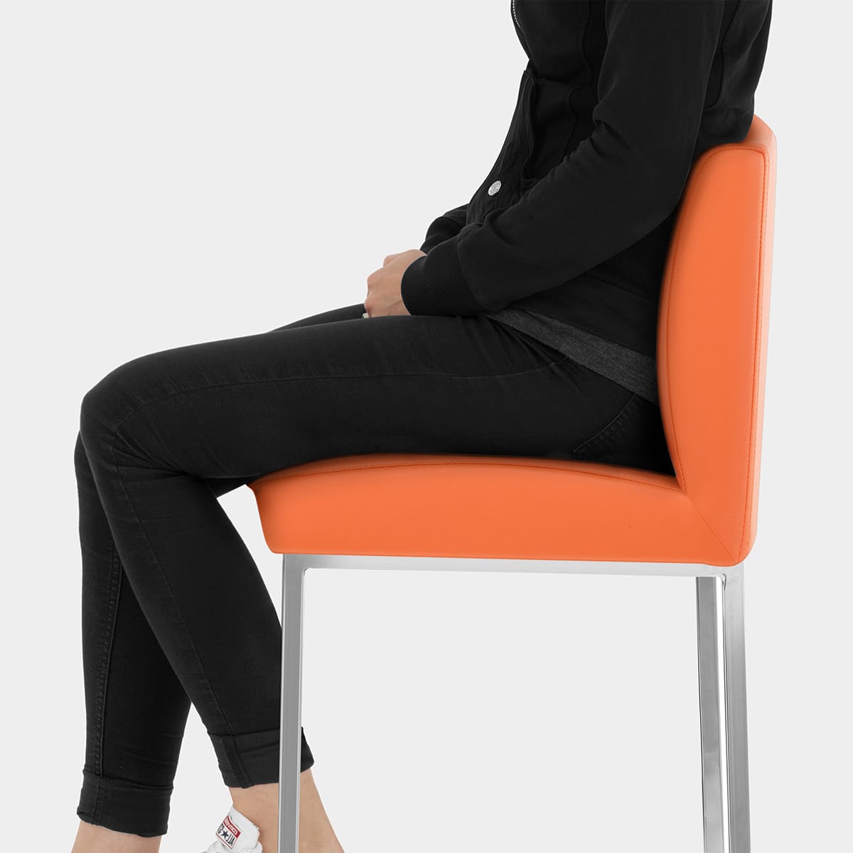 Pacino Stool Orange Seat Image