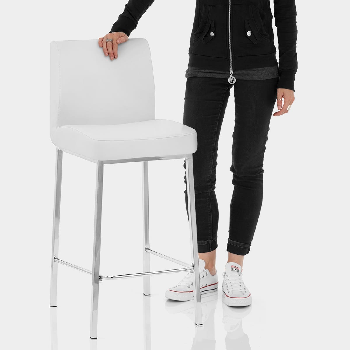 Pacino Stool White Features Image