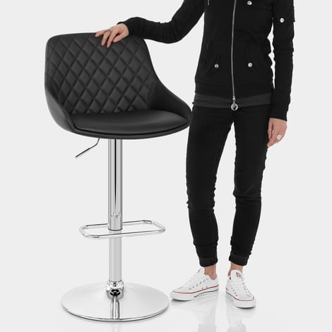 Palace Bar Stool Black Features Image