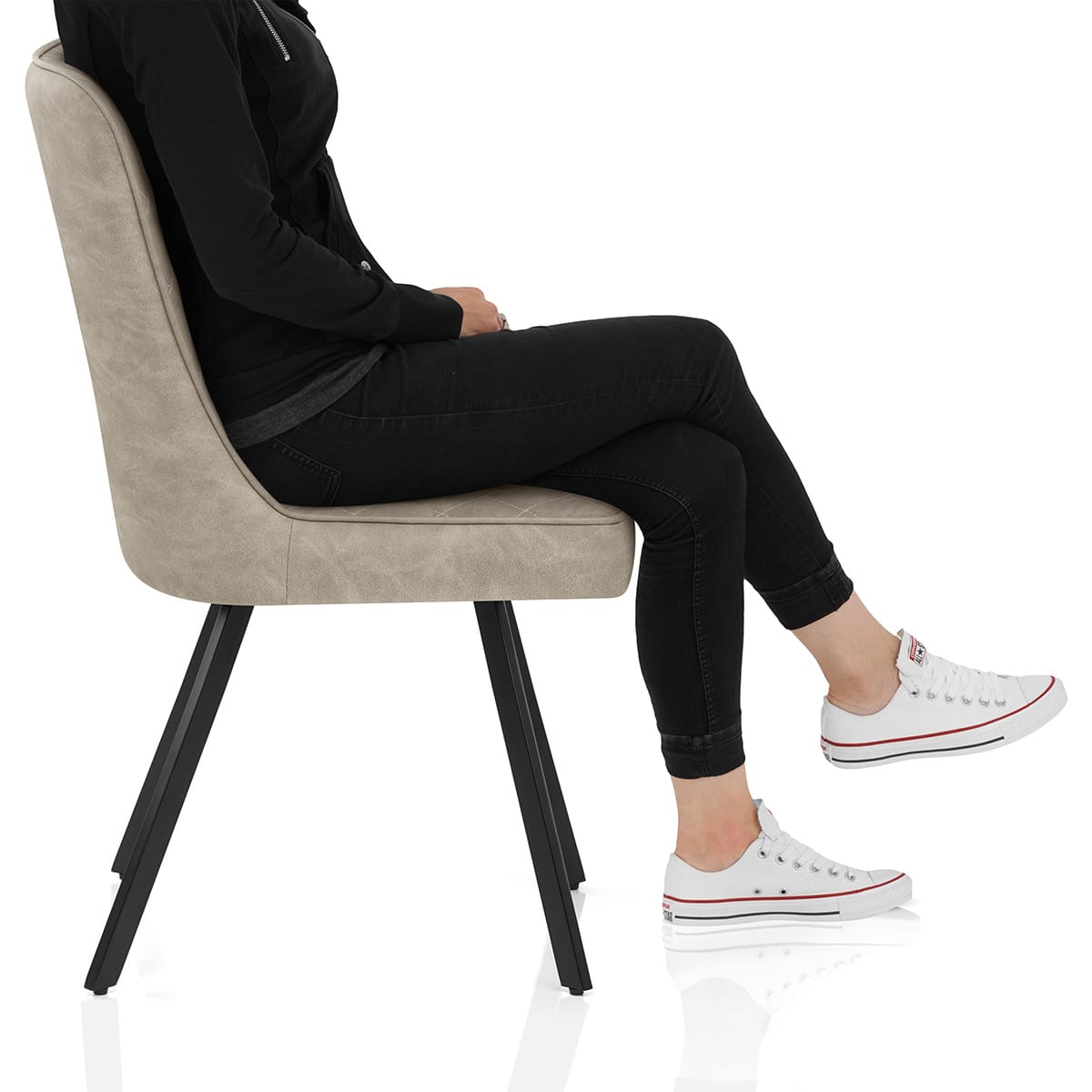 Pascal Dining Chair Beige Frame Image