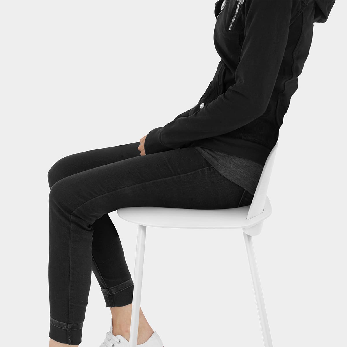 Pixel Bar Stool White Seat Image