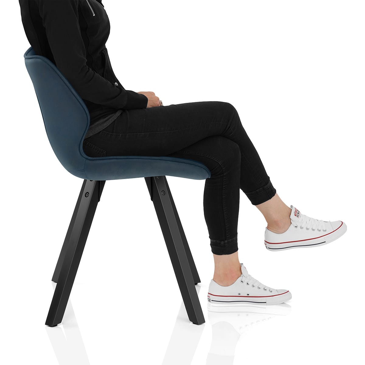 Preston Dining Chair Blue Frame Image