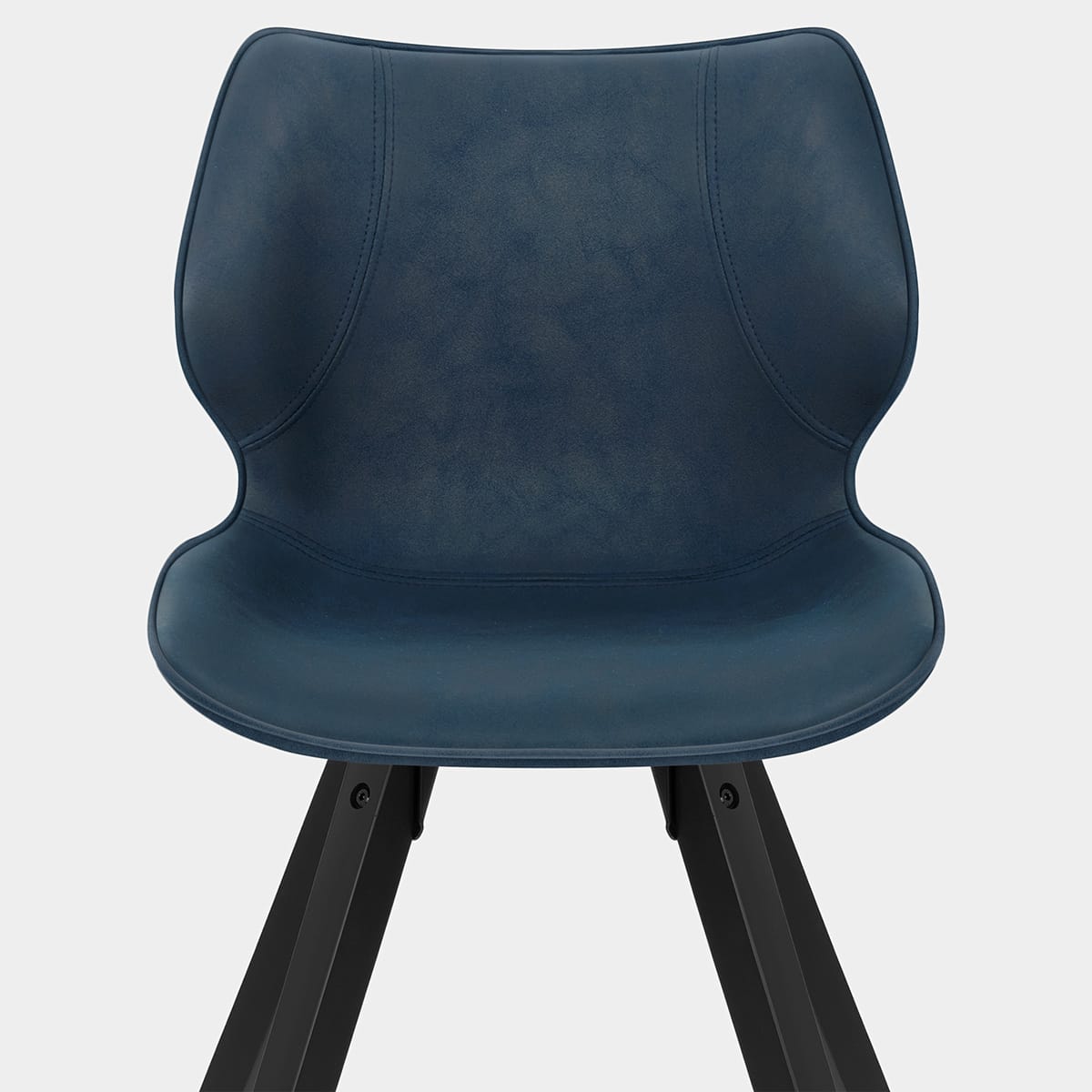 Preston Dining Chair Blue Seat Image