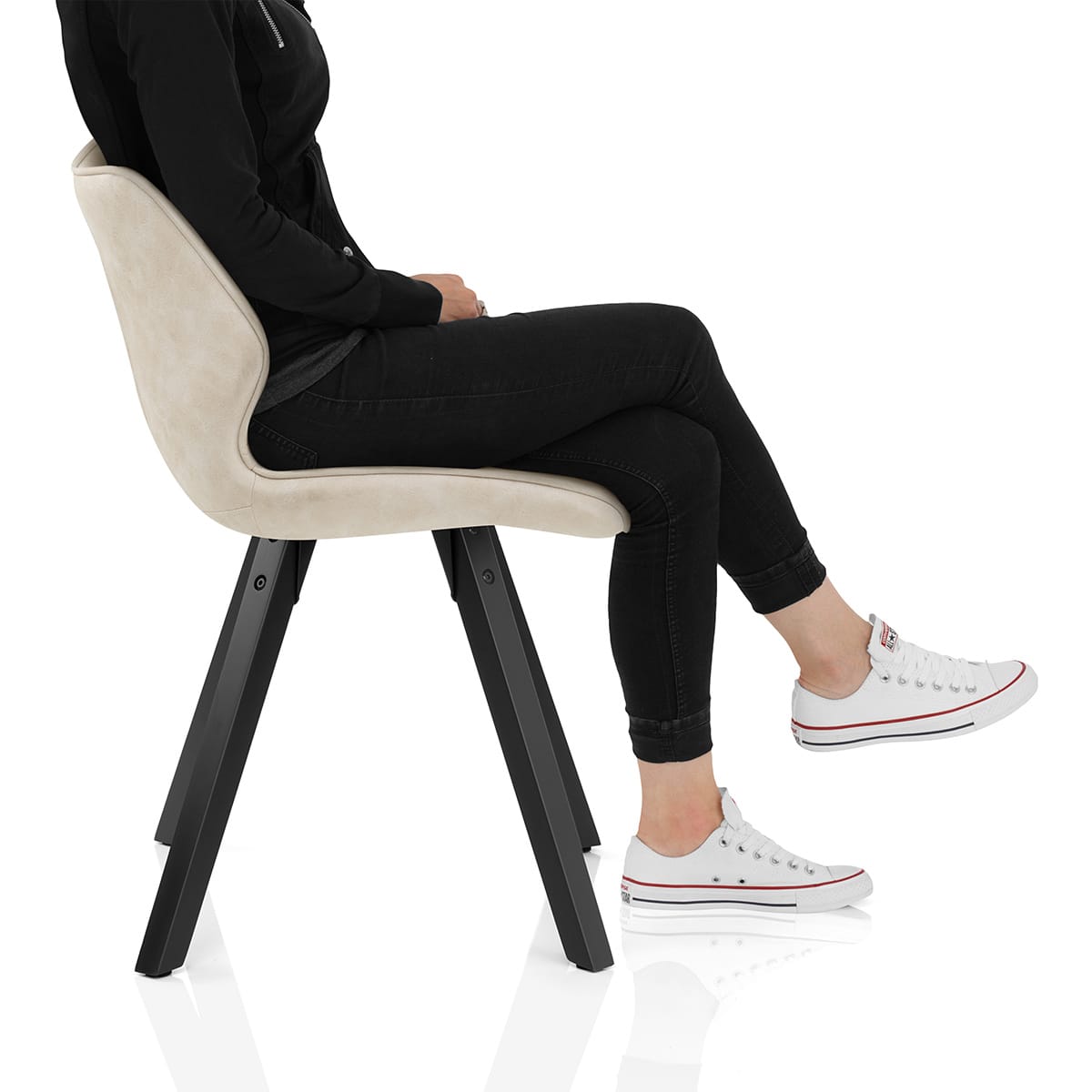 Preston Dining Chair Cream Frame Image