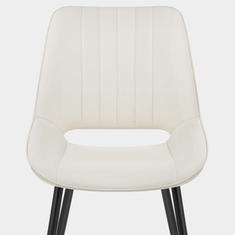 Priya Dining Chair Light Cream Seat Image
