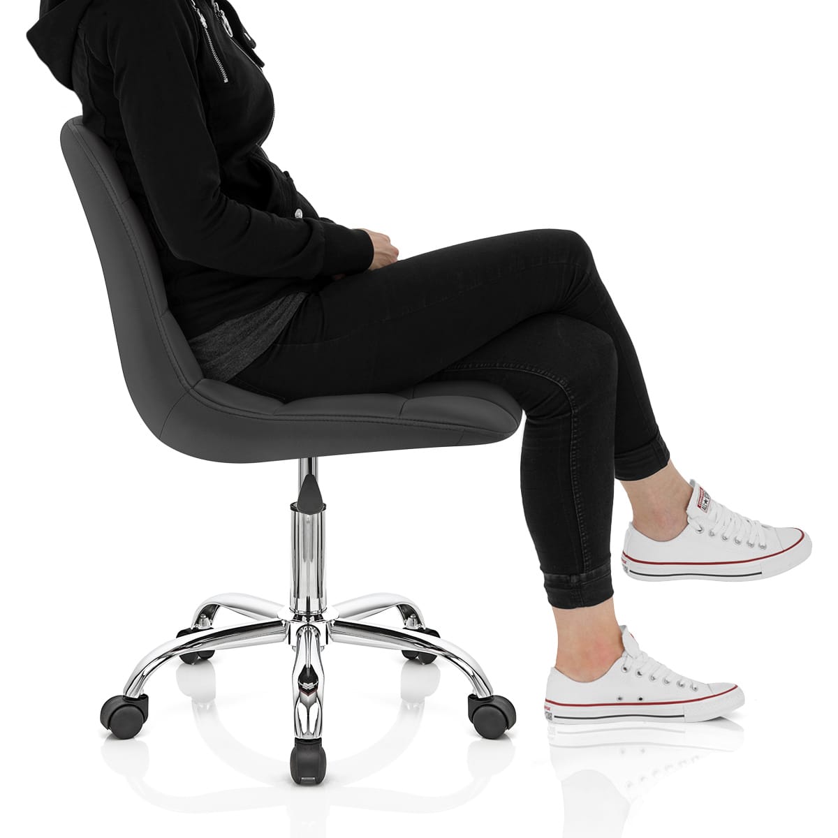 Rochelle Office Chair Black Frame Image