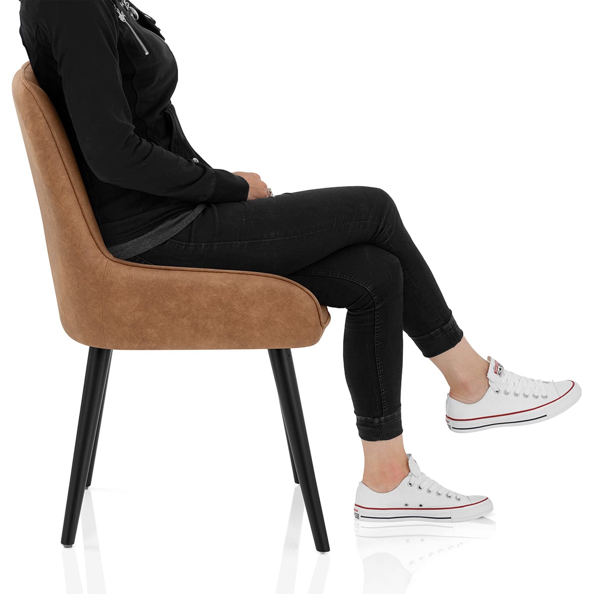 Rosa Dining Chair Tan Frame Image