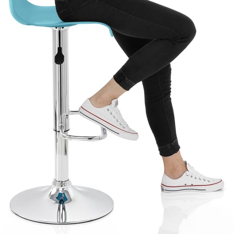 Serena Bar Stool Blue Frame Image