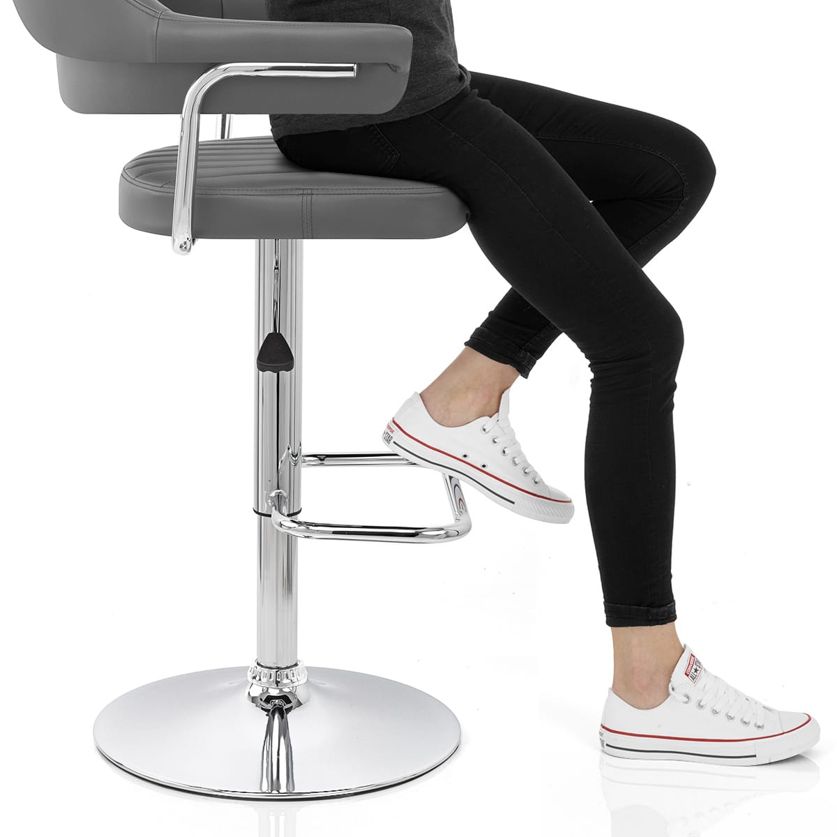 Skyline Bar Chair Grey Frame Image