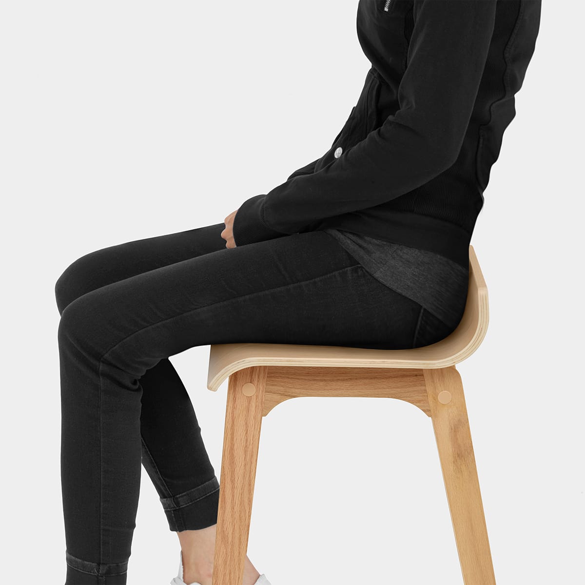 Slink Wooden Bar Stool Seat Image