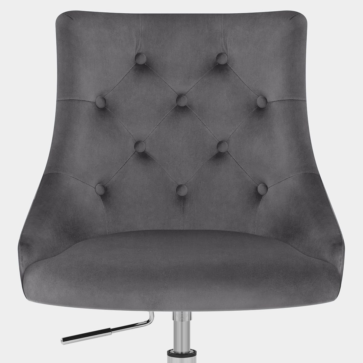 Sofia Office Chair Charcoal Velvet Seat Image
