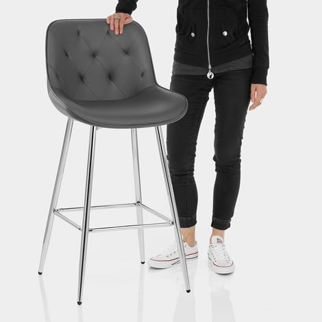 Sprint Bar Stool Grey Features Image