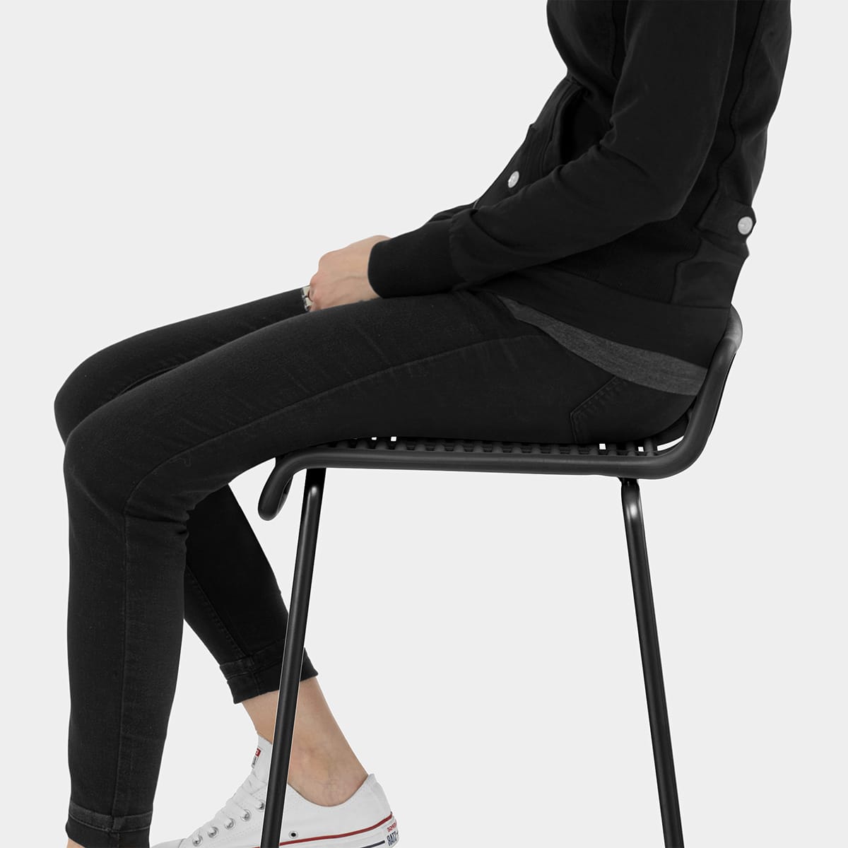 Surf Bar Stool Black Seat Image