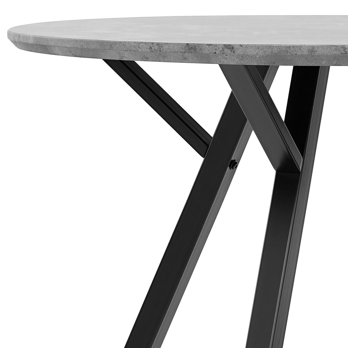 Sussex Dining Set Concrete & Mid Grey Frame Image