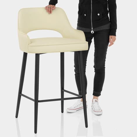 Sutton Bar Stool Cream Features Image