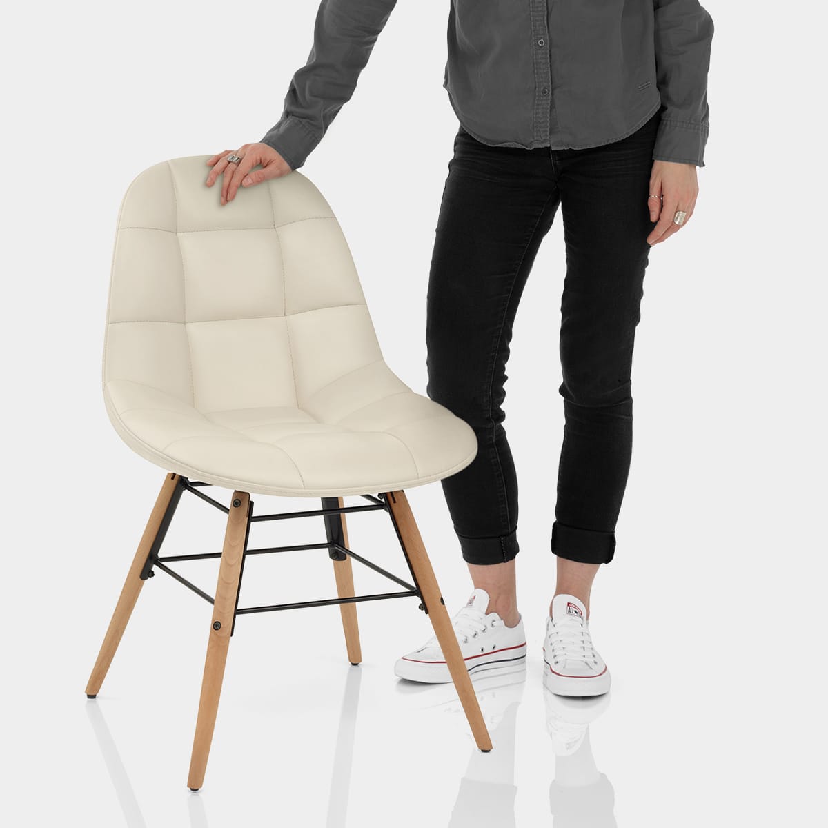 Tate Chair Cream Features Image