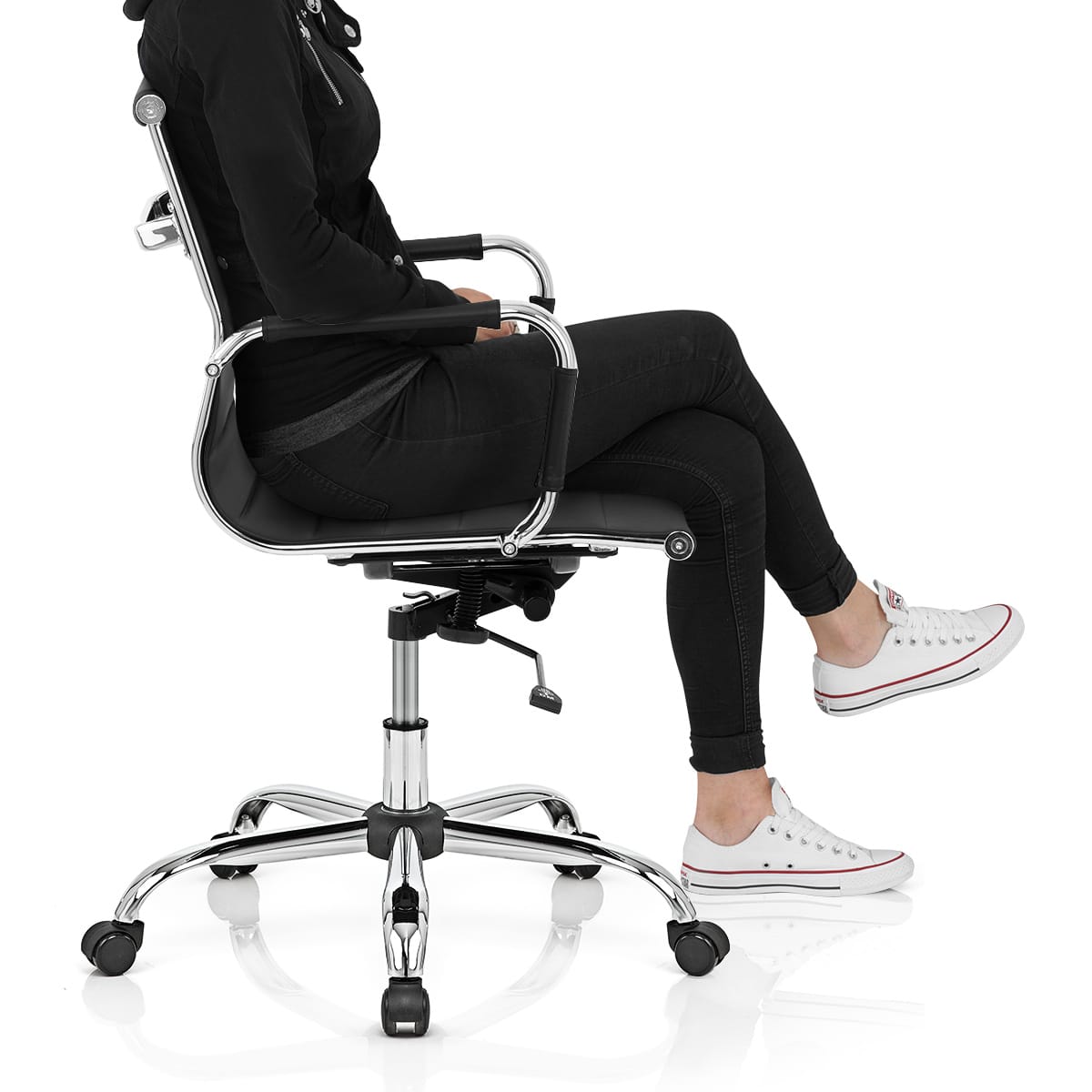 Tek Office Chair Black Frame Image