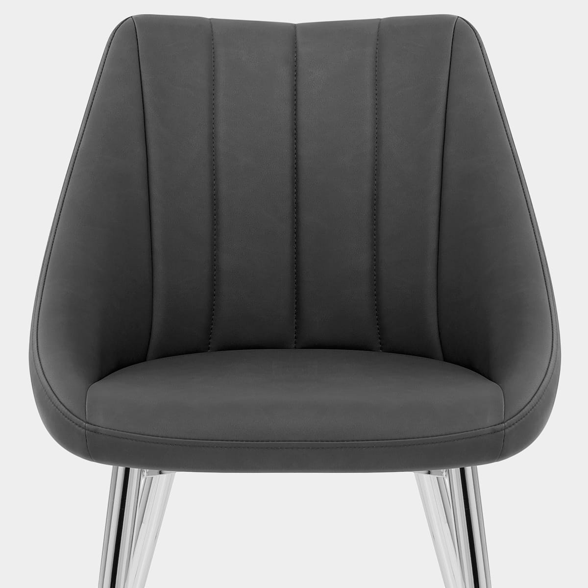 Tempo Dining Chair Charcoal Seat Image