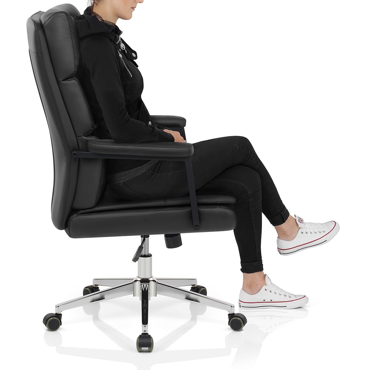 Toulon Office Chair Black Frame Image