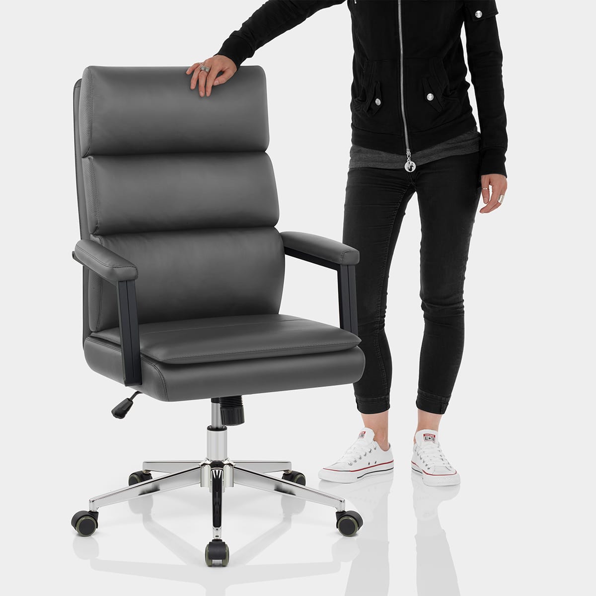 Toulon Office Chair Grey Features Image