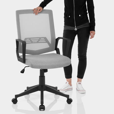 Tuscan Mesh Office Chair Grey Features Image
