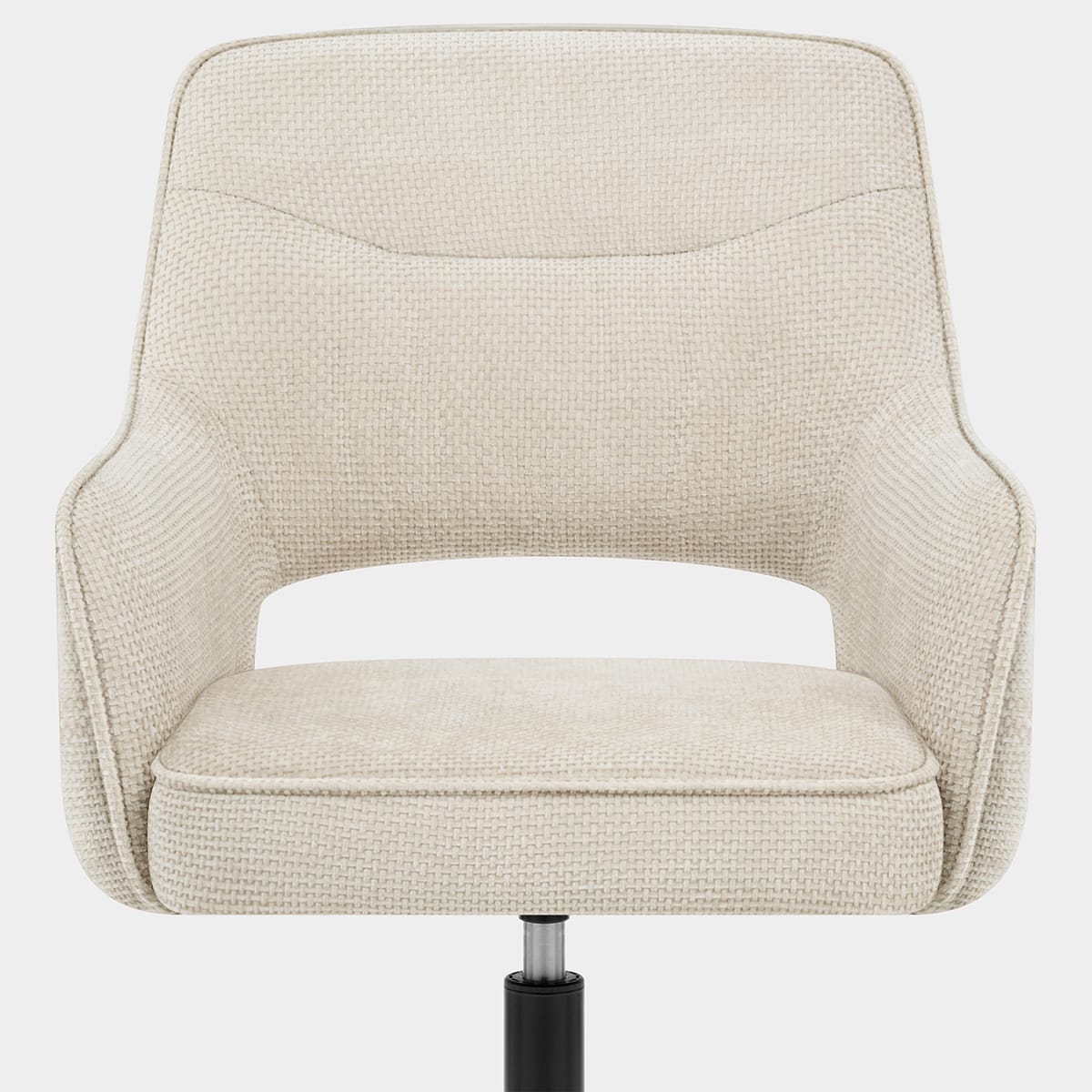 Veneto Chair Cream Fabric Seat Image